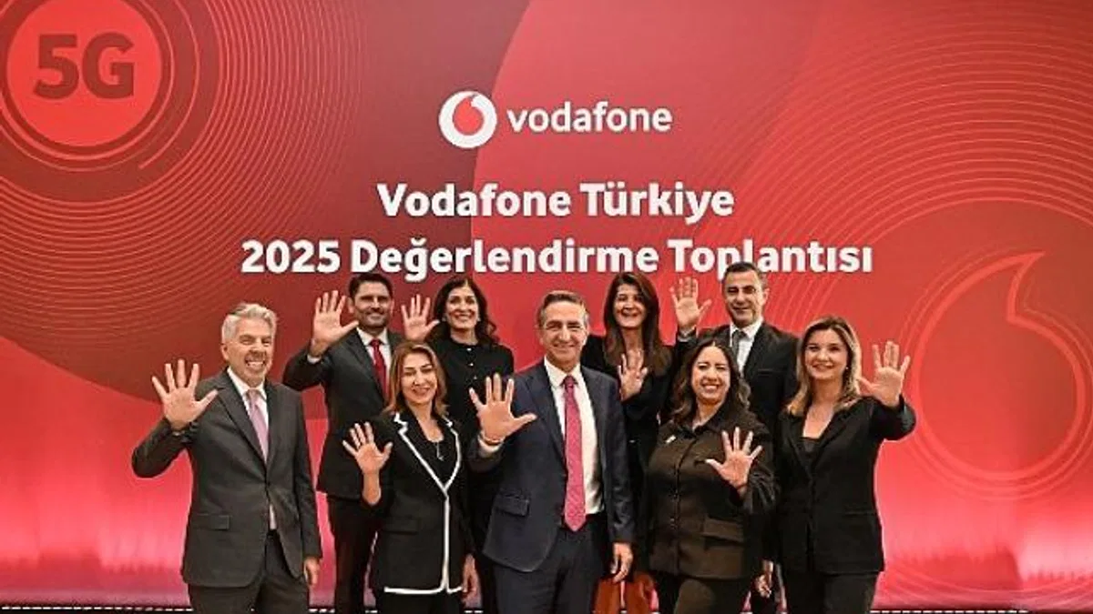 Vodafone, Türkiye'deki 20'nci Yılını 5G ile Kutlayacak