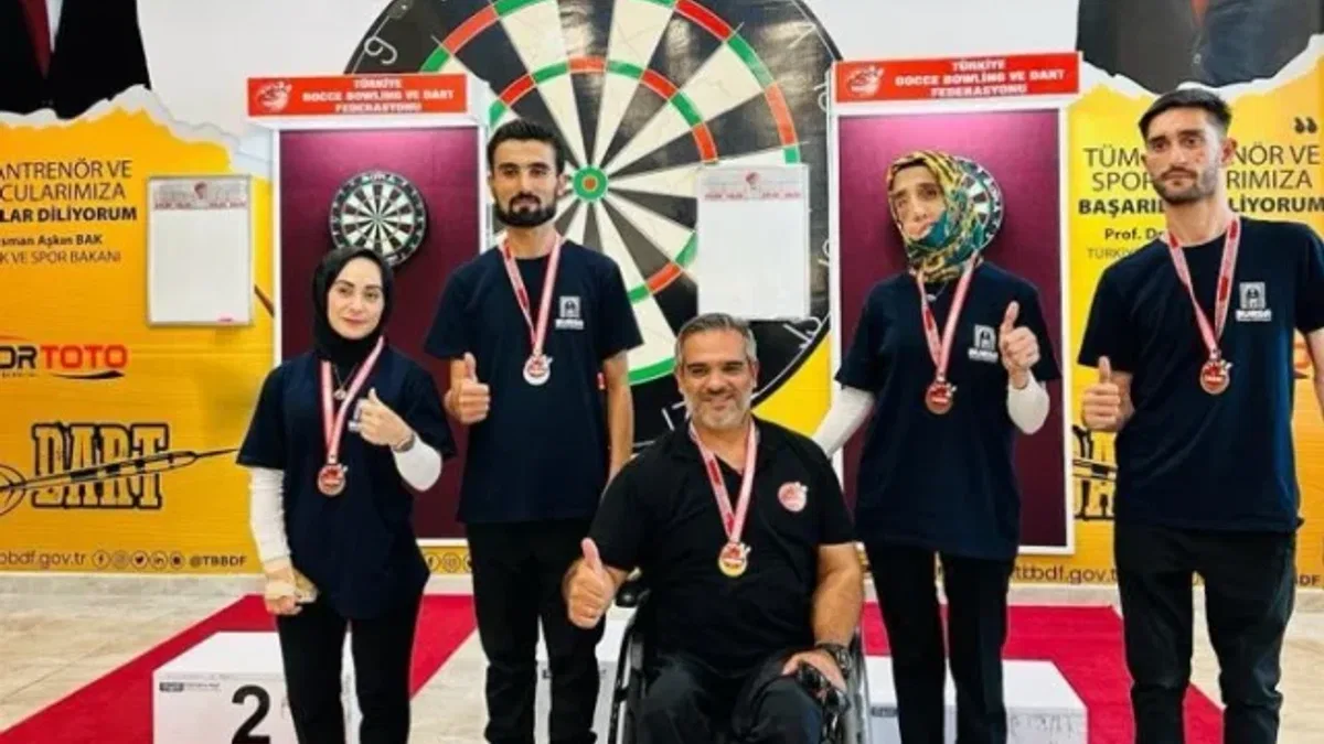 Engelsiz dartta Bursa rüzgarı