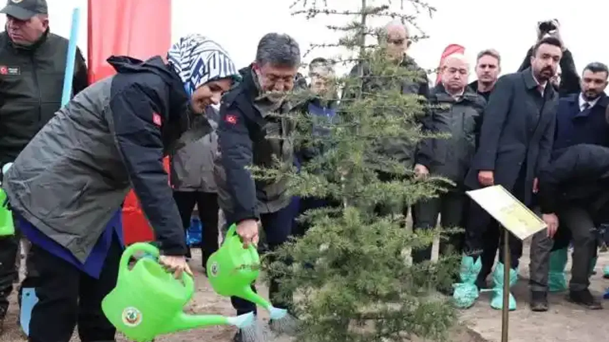 Geleceğe nefes fidanlar 'Gazze Hatıra Ormanı'nı yeşertecek