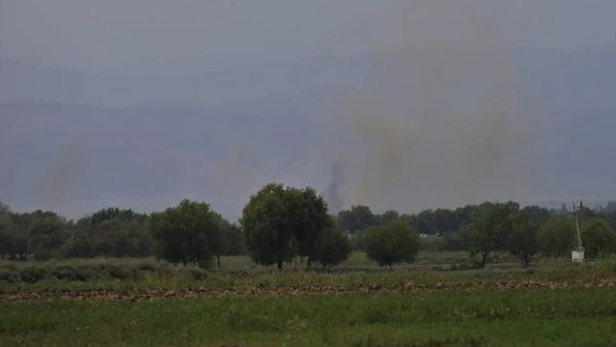 Ermenistan ordusu Kelbecer ve Laçın'daki Azerbaycan mevzilerini top atışına tuttu