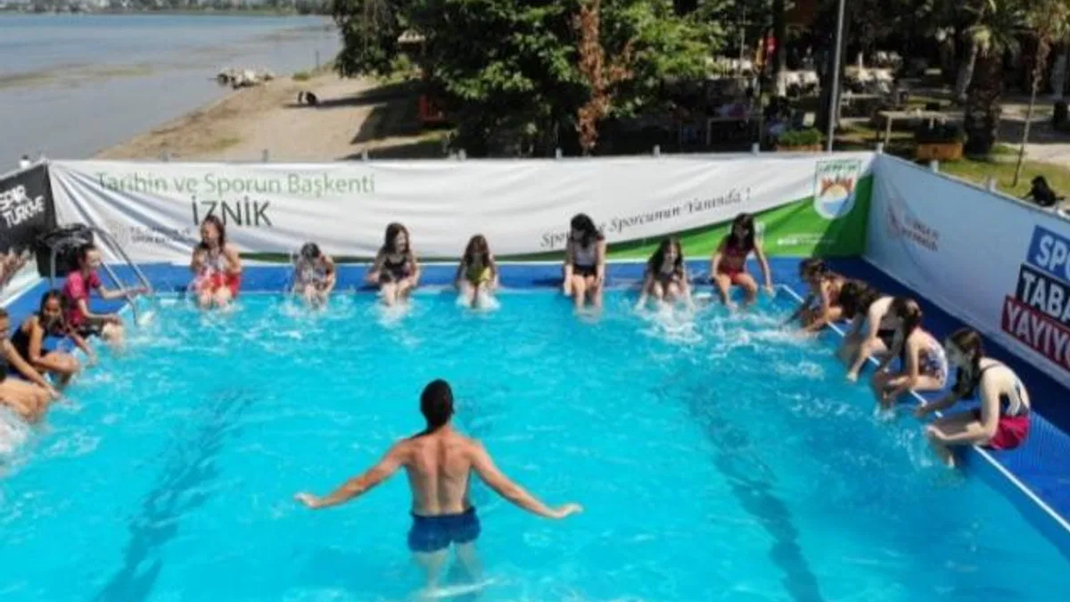 Bursa İznik’te yaz spor heyecanı 14 branşta