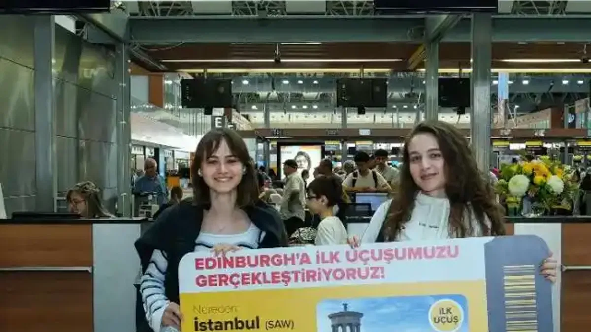 İstanbul Sabiha Gökçen’den Edinburgh’a yeni hat