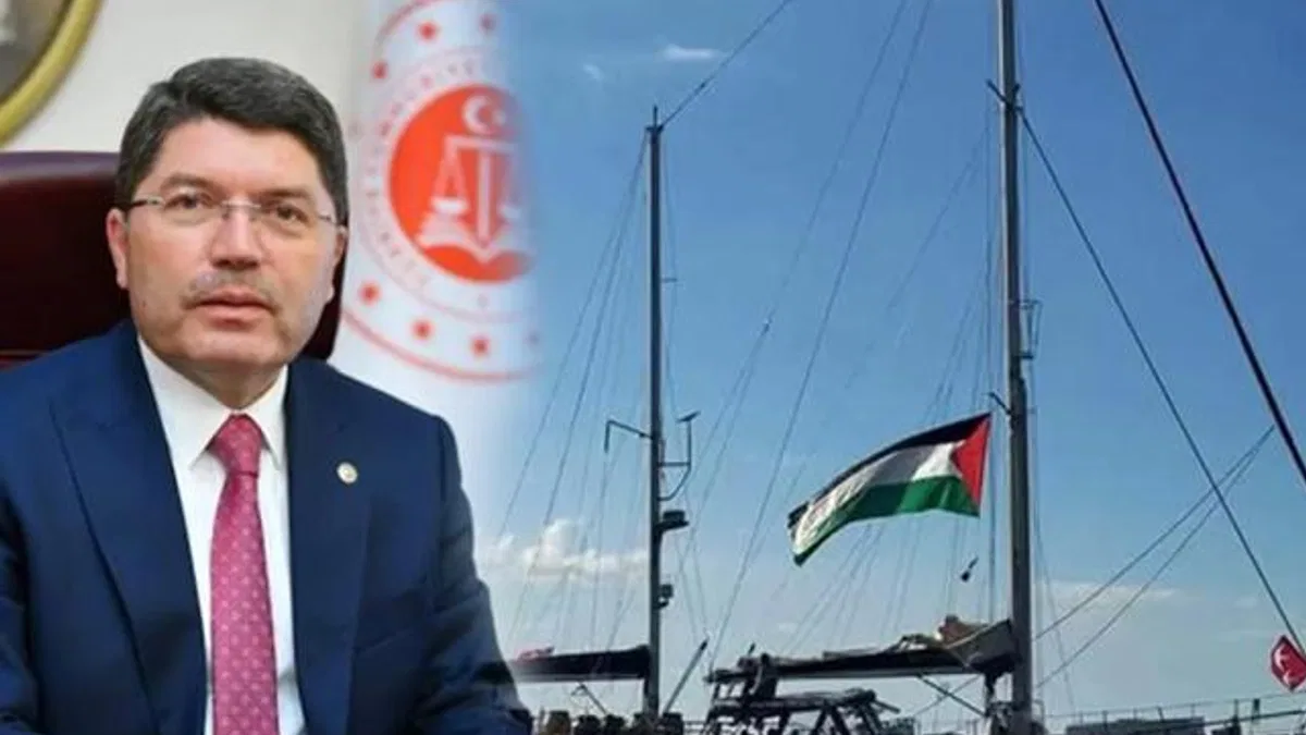 Bakan Tunç'tan Madleen gemisi saldırısına sert tepki: İnsanlığın vicdanını hedef aldılar