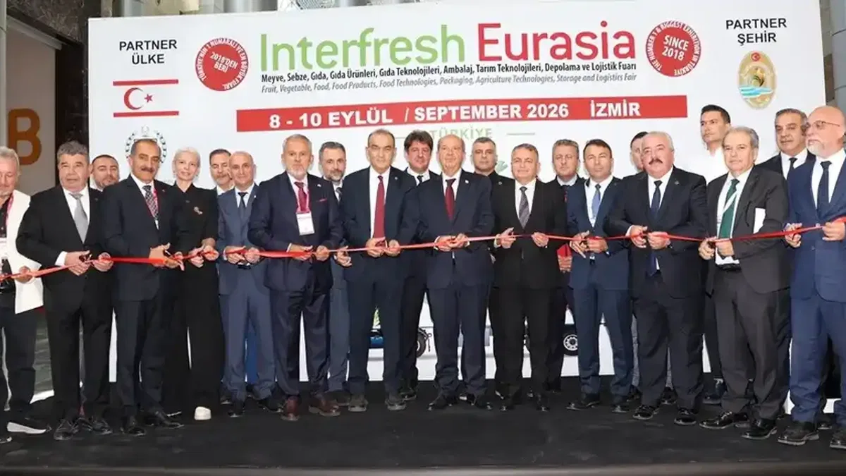 Interfresh Eurasia İzmir'de üçüncü kez kapılarını açtı