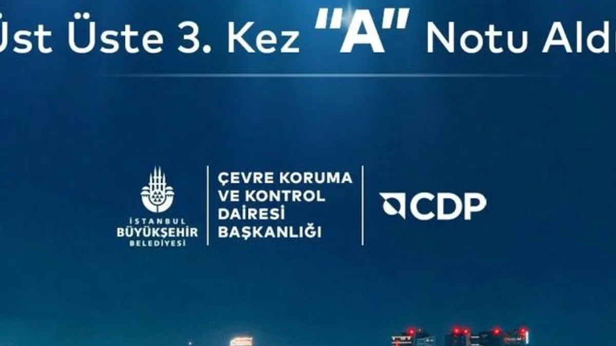 İBB Üst Üste Üçüncü Kez CDP “A Listesi”nde