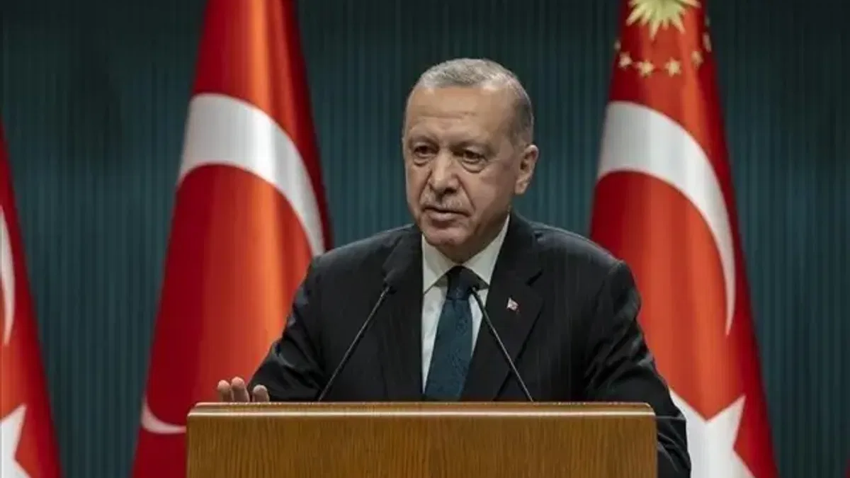 Cumhurbaşkanı Erdoğan'dan şehit Astsubay Şimşek'in ailesine başsağlığı mesajı