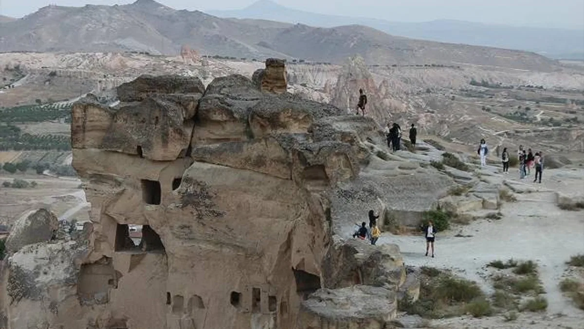 Kapadokya'daki müze ve ören yerlerini 7 ayda 1 milyon 892 bin turist gezdi