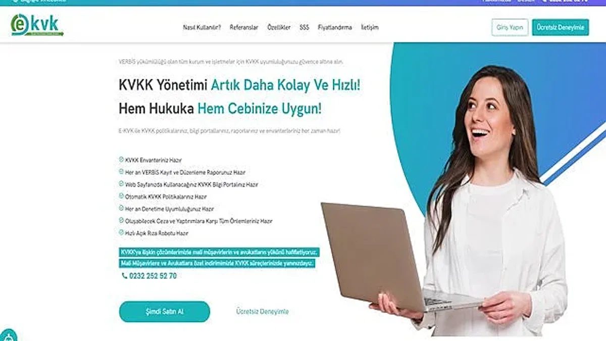 E-KVK ile KVKK Uyum Sürecinizi Kolaylaştırın