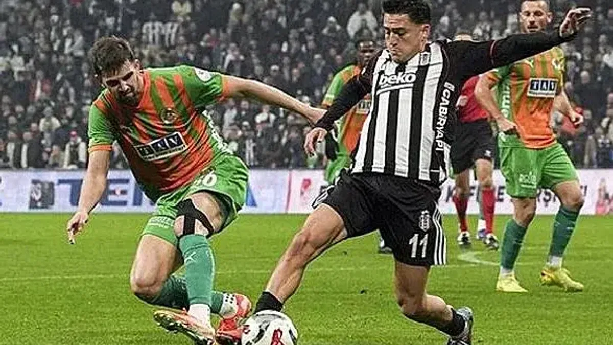Beşiktaş 2-2 Corendon Alanyaspor (Maç Sonucu)