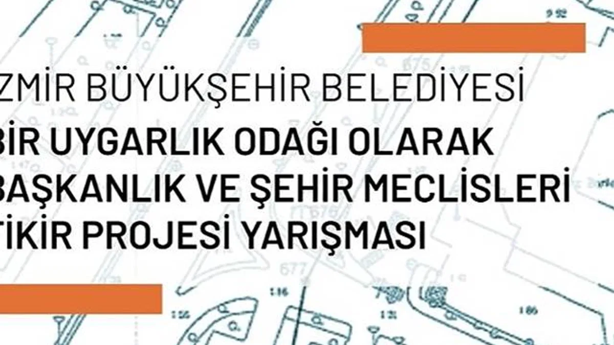 İzmir'e anıt yapı kazandırılacak İzmir Büyükşehir Belediyesi, Şehir Meclisleri fikir projesi yarışması açtı
