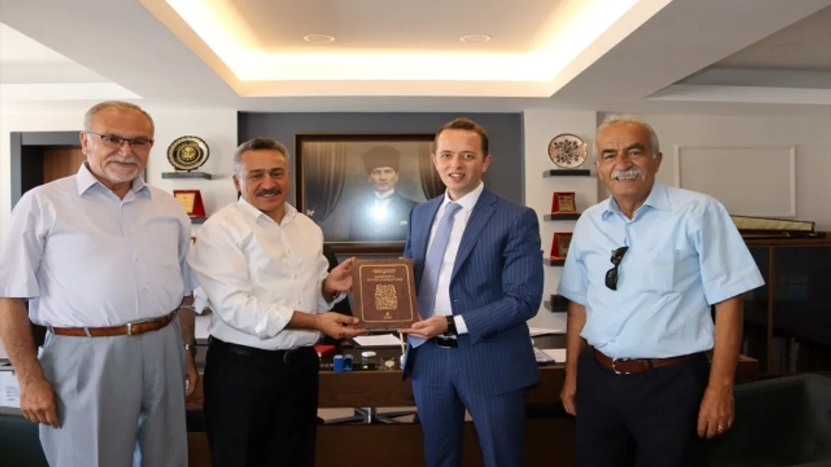 Başkan Mehmet Tutal'dan, Seydişehir Cumhuriyet Başsavcısı Özkubat'a hayırlı olsun ziyareti