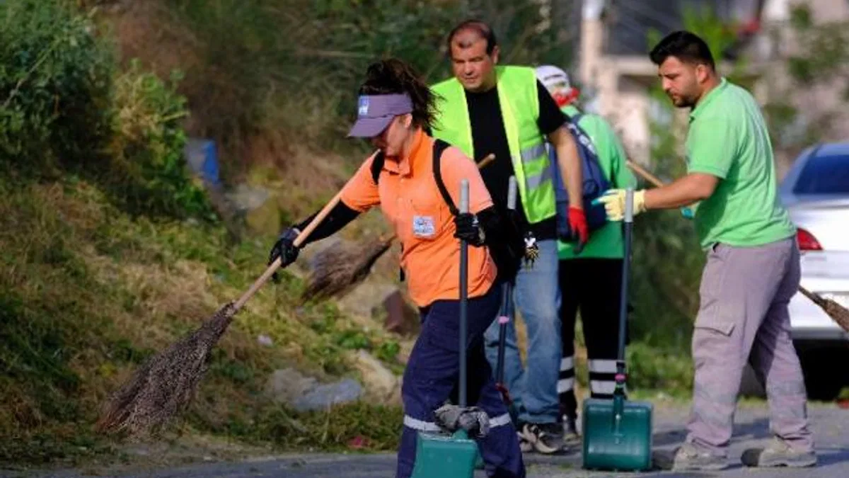 Narlıdere'de temizlik seferberliği