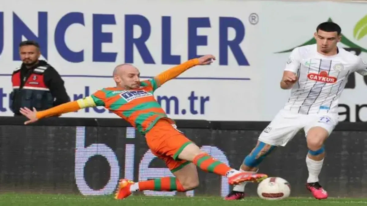Corendon Alanyaspor 2-1 Çaykur Rizespor (Maç Sonucu)