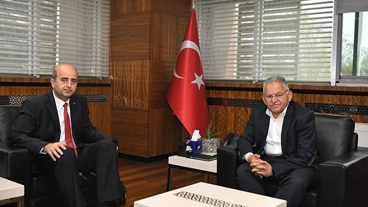 Kamu kurumu yöneticilerinden Başkan Büyükkılıç'a ziyaret