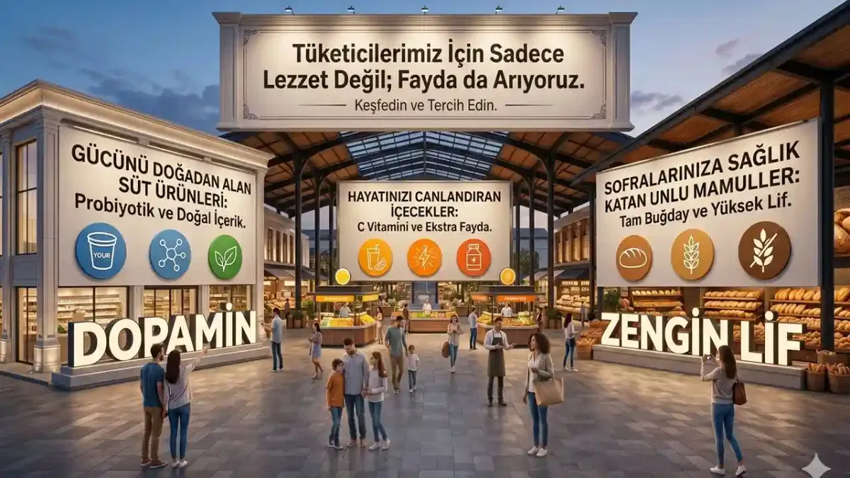 Tüketiciler artık sadece lezzet değil; fayda da arıyor