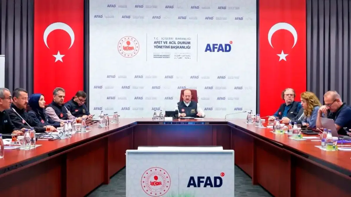 AFAD'dan orman yangınlarına karşı koordinasyon eğitimi