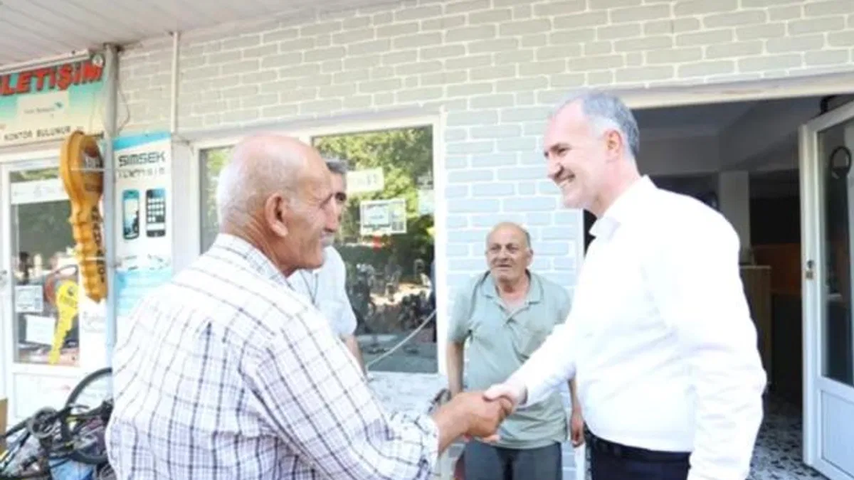 İnegöl'de Yeni Mahalle ‘’Yeni Meydanına’’ kavuştu