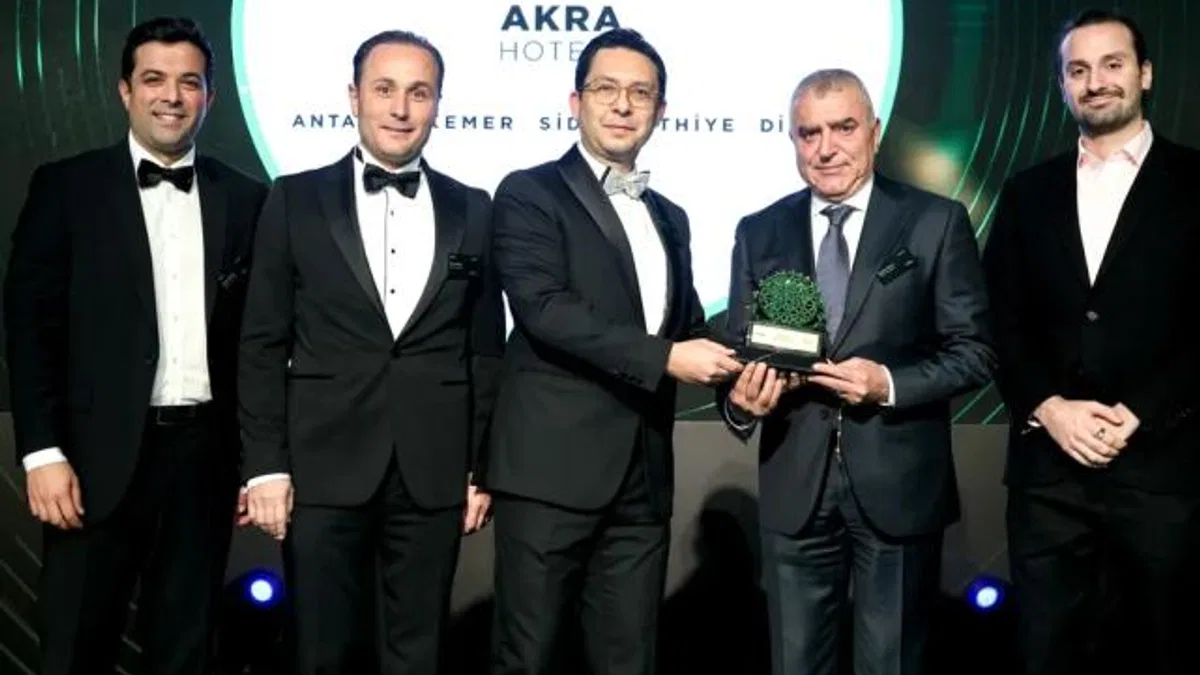 Akra Hotels Türkiye’nin En İyi Yönetilen Şirketleri Arasında Yer Aldı
