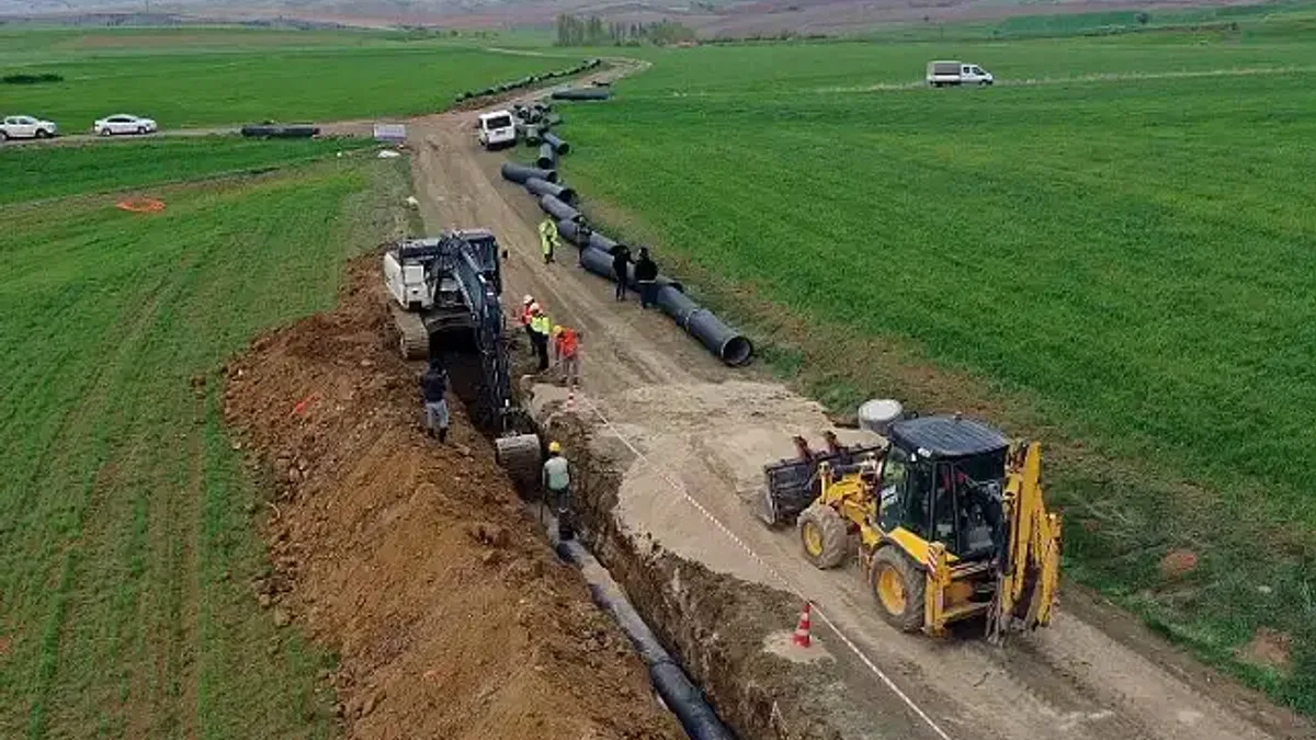 Elmadağ'da kuyu suyu çilesine son