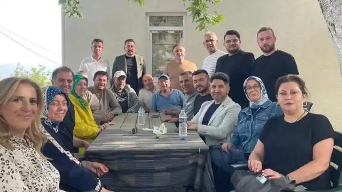AK Parti Bursa Milletvekili Gözgeç'ten Mudanya kırsalına ziyaret