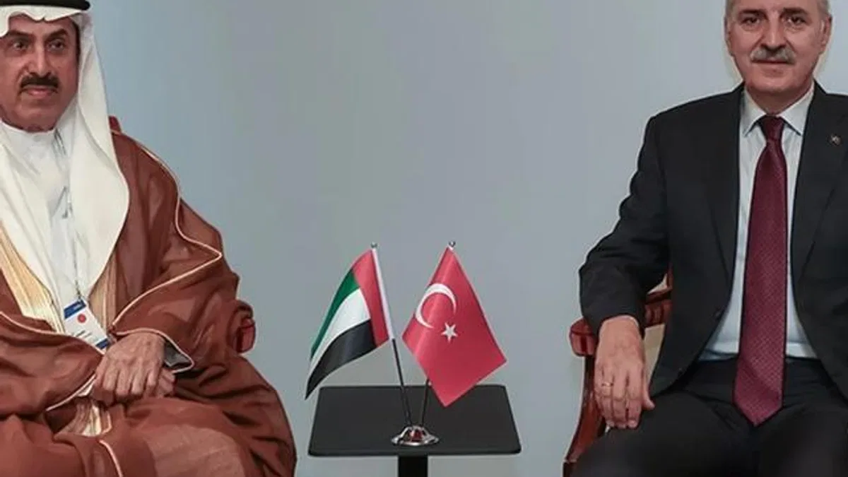 Kurtulmuş, Cenevre'de Ghobash ile görüştü