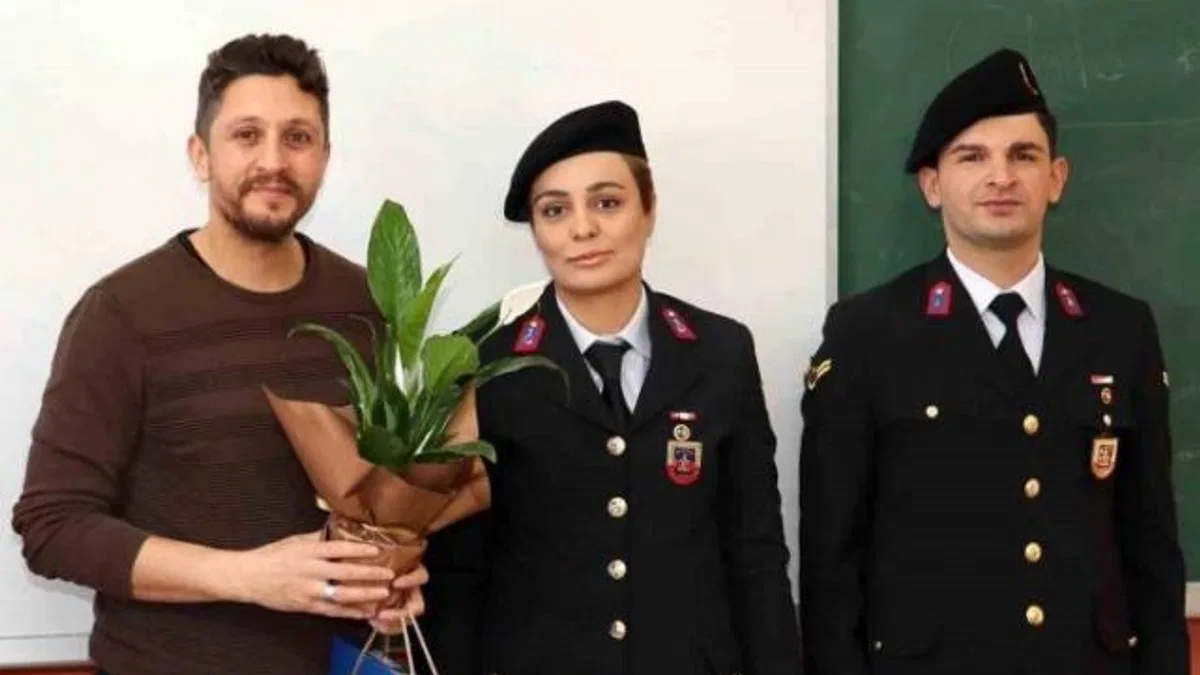 Ağrı Jandarması'ndan şehit yakını çğretmenlere ziyaret