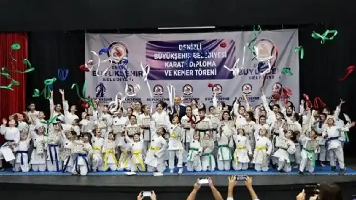 Geleceğin sporcuları Denizli Büyükşehir ile yetişiyor