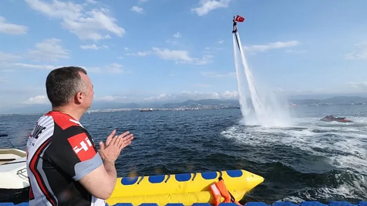 Kocaeli'de 'Su Sporları Festivali' coşkuyla tamamlandı