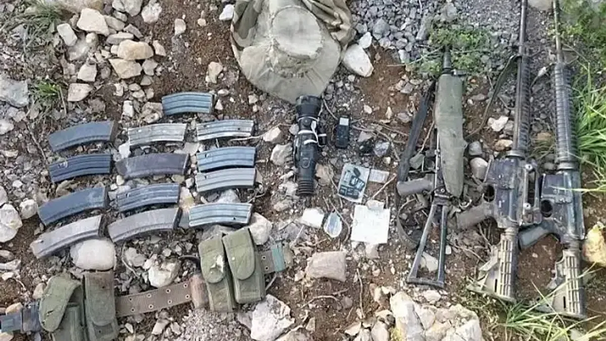 Pençe Kilit'te çok sayıda mühimmat ele geçirildi