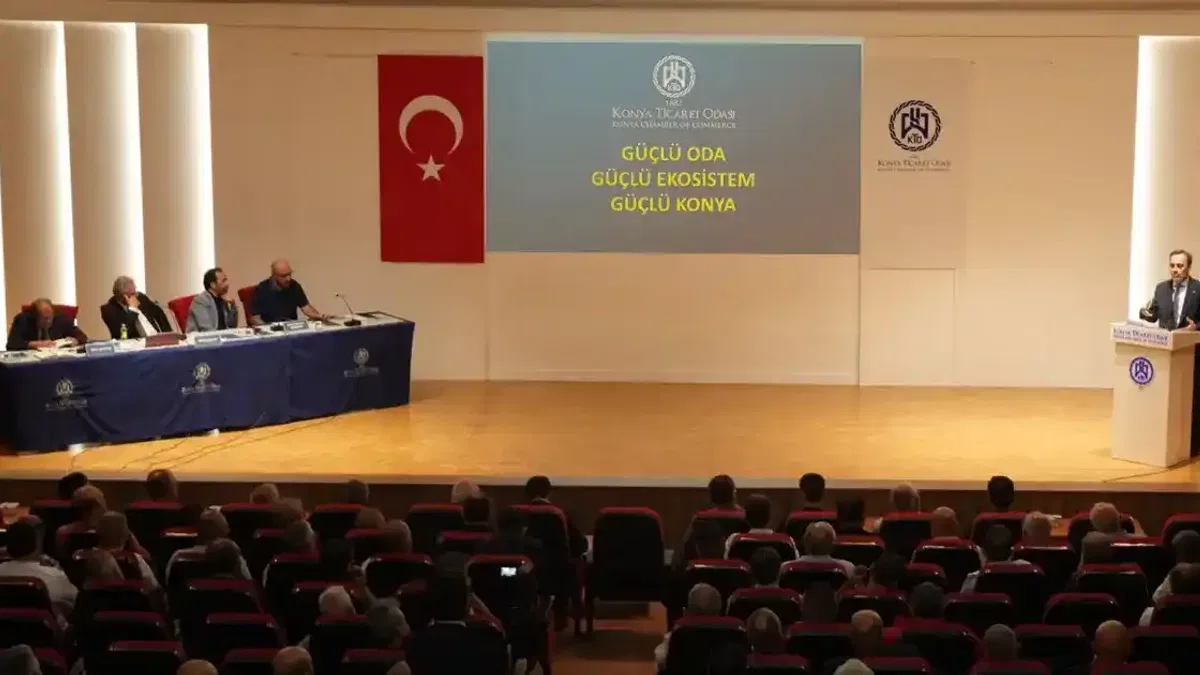 Konya Ticaret Odası'nda dönem değerlendirmesi