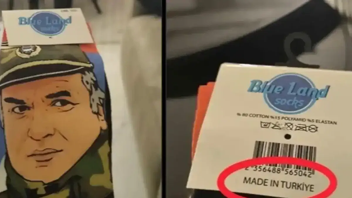 Ticaret'ten 'Made in Türkiye' etiketli çorap için suç duyurusu!