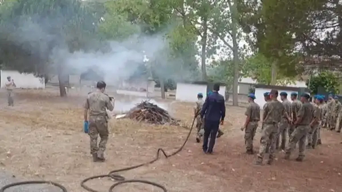 KOBİTEM'in yangın eğitimleri devam ediyor