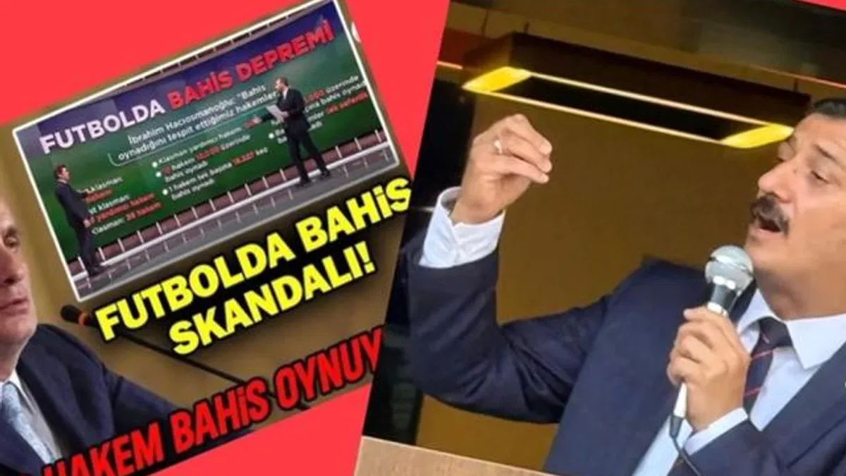 Bahisçi hakem skandalı TBMM gündeminde