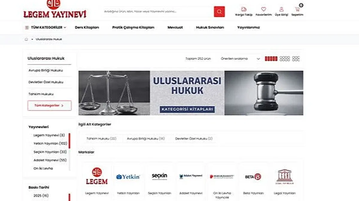 Legem Yayınevi: Hukuk Dünyasının Güvenilir Kaynağı