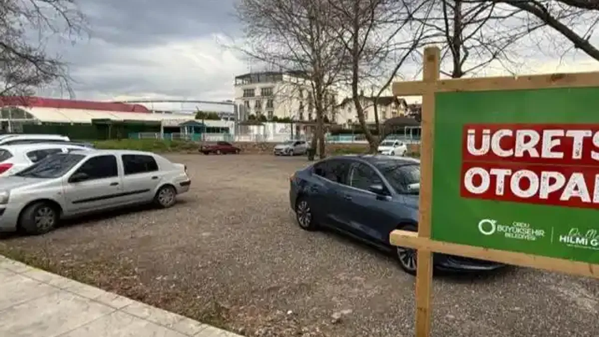 Ordu Büyükşehir’den vatandaşa ücretsiz otopark