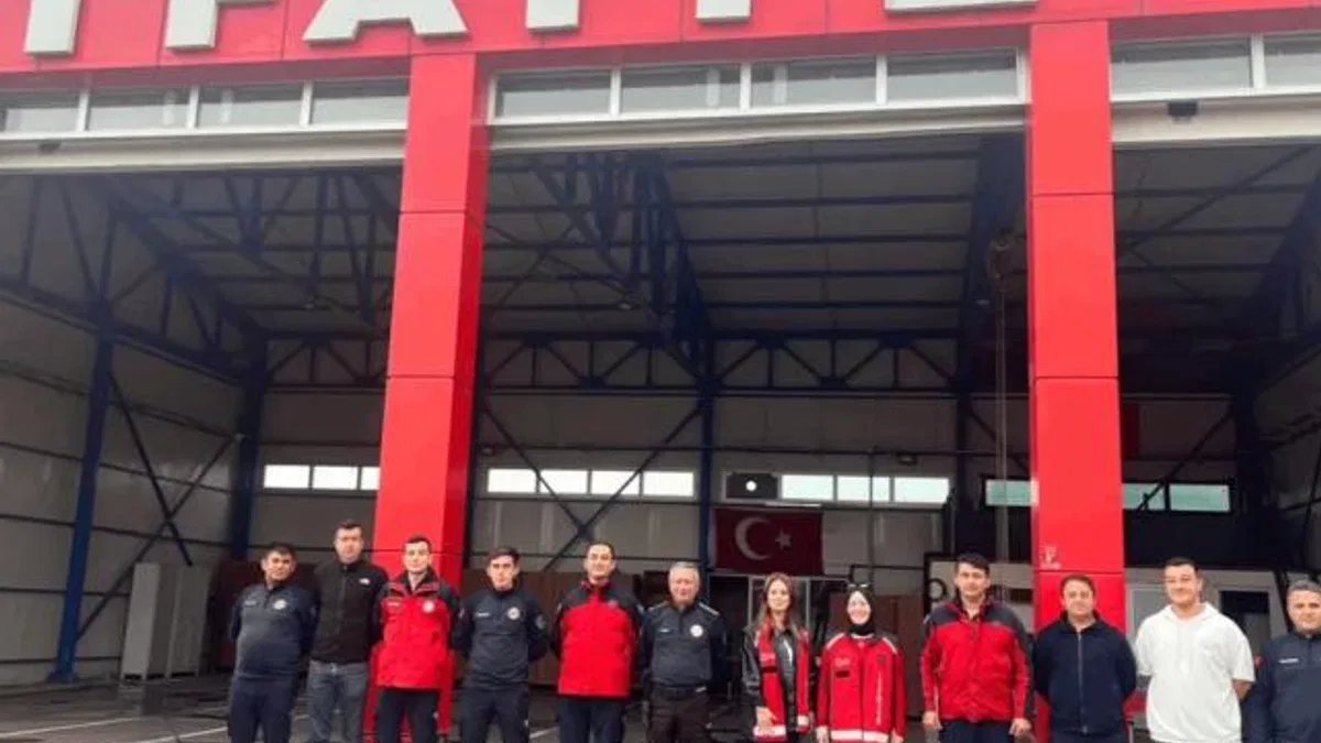 Balıkesir'de itfaiyecilere psikolojik destek
