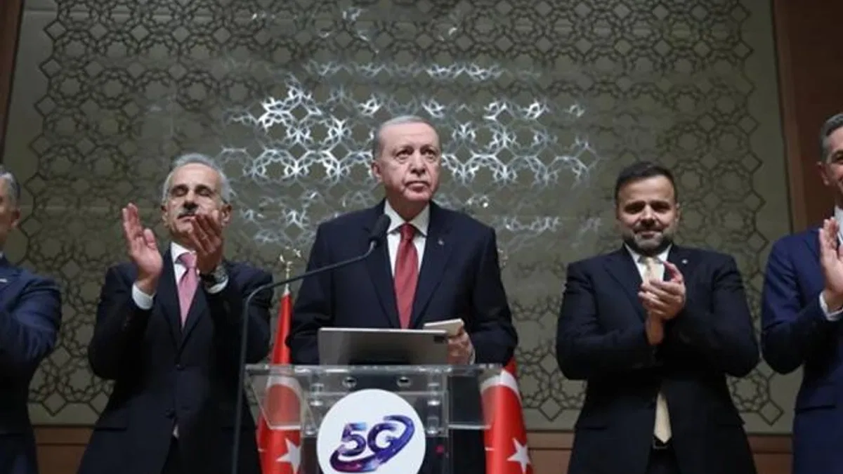 Cumhurbaşkanı Erdoğan: 5G Türkiye'ye yepyeni sayfa açacak