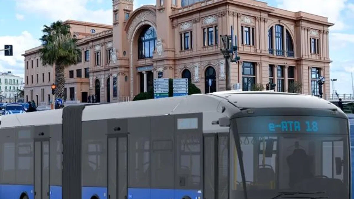 Karsan’dan İtalya Bari’ye 18 Metrelik Yüzde 100 Elektrikli 42 Adet e-ATA