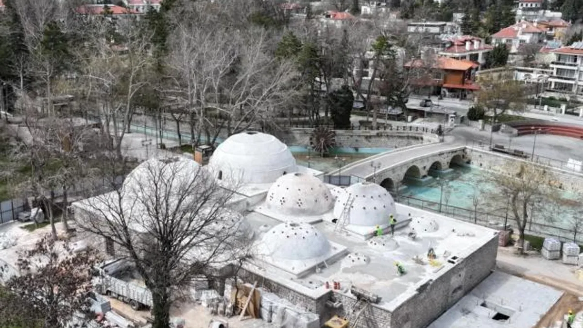 Konya'da 600 yıllık tarihi hamam su müzesi olacak