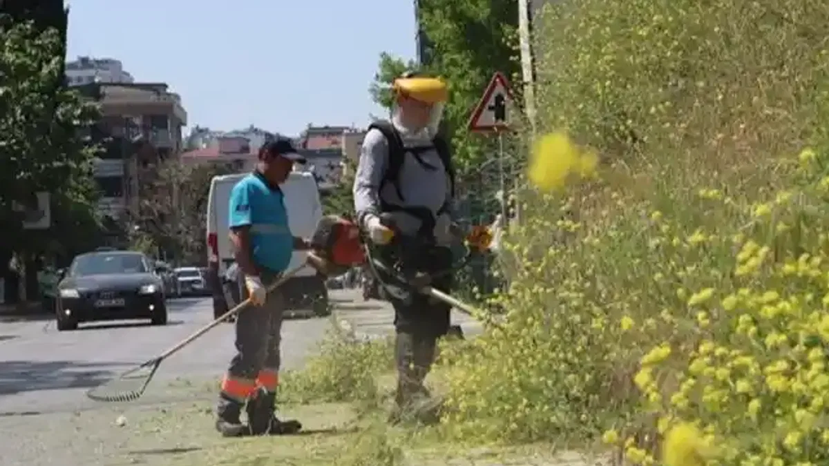 İstanbul Maltepe’de çevre düzenleme çalışmaları sürüyor