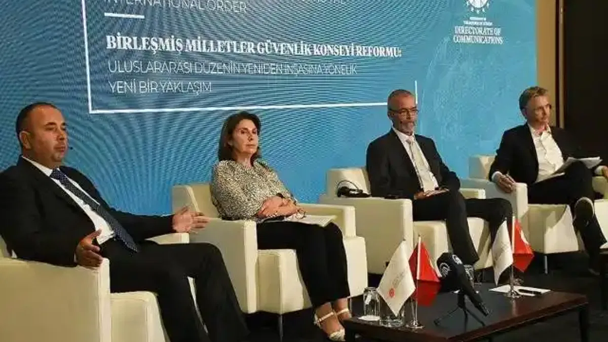 Cumhurbaşkanlığı İletişim Başkanlığından Stockholm'de "BM Güvenlik Konseyi Reformu" paneli