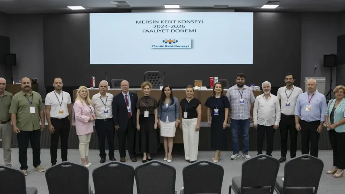Mersin Kent Konseyi'nde yeni dönem