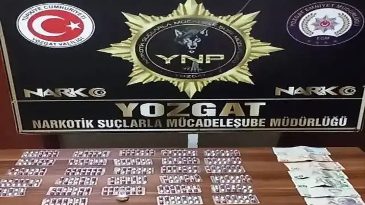 Yozgat'ta uyuşturucu operasyonunda 2 zanlı tutuklandı
