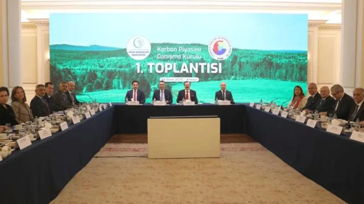 Karbon Piyasası Danışma Kurulu İlk Toplantısını Gerçekleştirdi