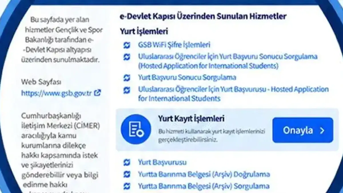 KYK’dan öğrencilere taahhütname uyarısı