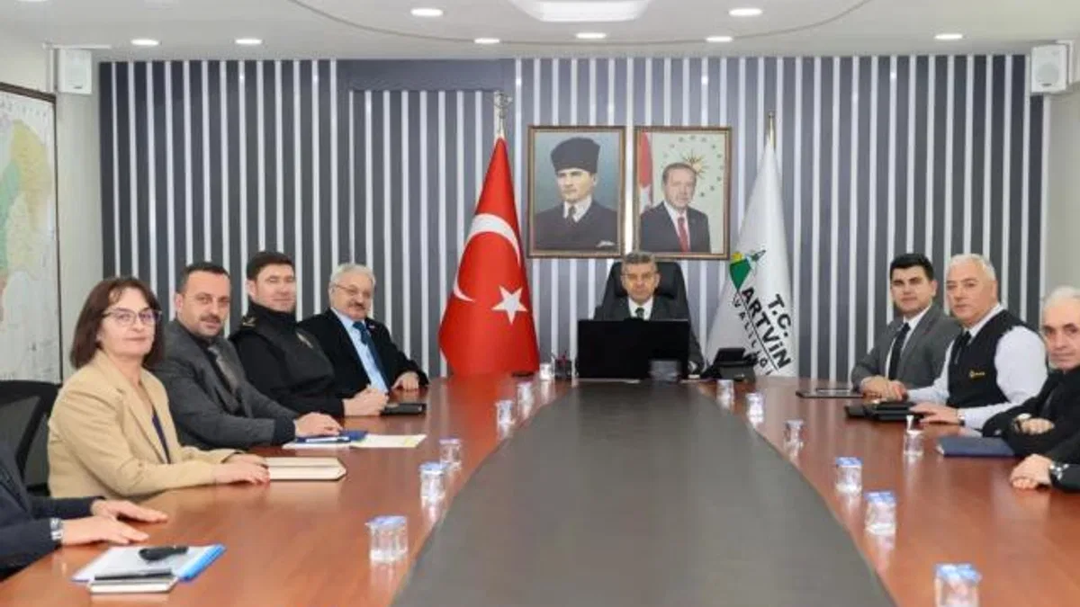 Artvin'de üniversite güvenlik toplantısı