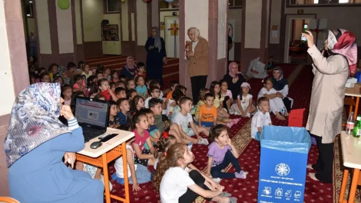 Konya Selçuklu'daki camilerde 'sıfır atık' eğitimi