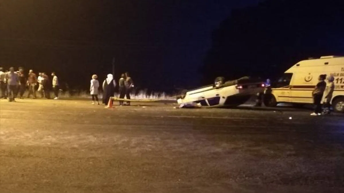 Kayseri'deki trafik kazasında 1 kişi öldü, 2 kişi yaralandı