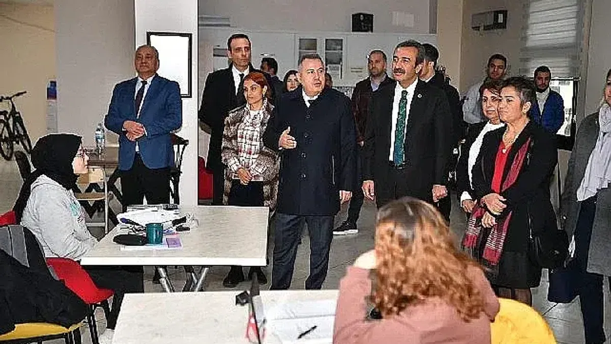 El emeği göz nuru ürünler sergilendi