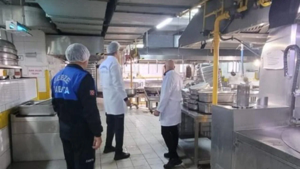 Gebze’de yemek tesislerine denetim